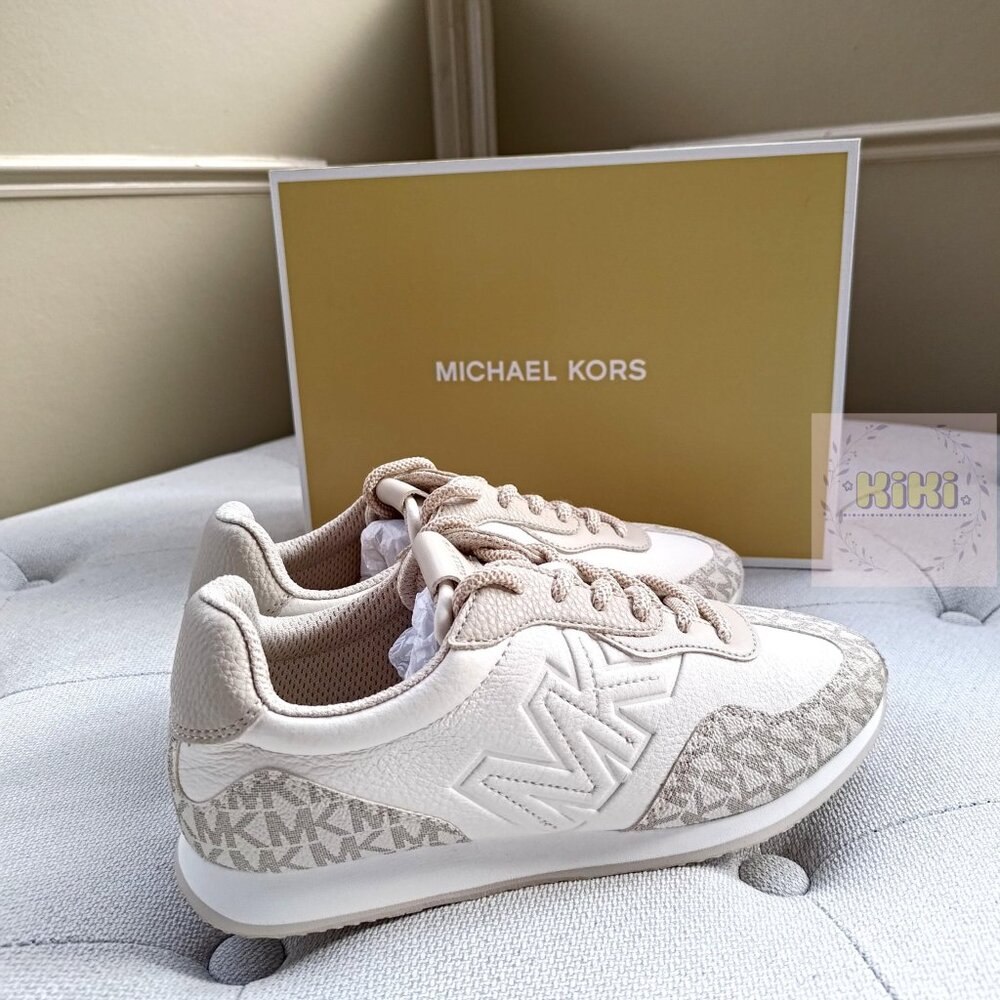 Michael Kors Essex Mixed-Media Trainer - Picture 6 of 12